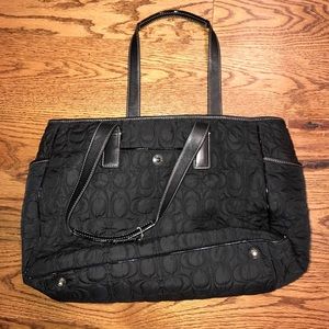 Coach diaper bag